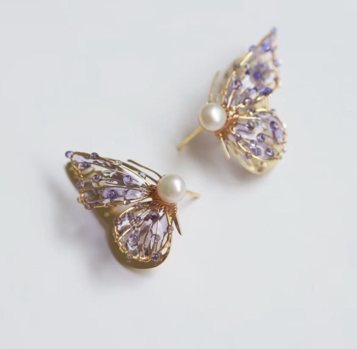 Original Handcrafted Epoxy Resin Earrings
