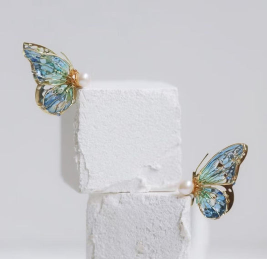 Original Handcrafted Epoxy Resin Earrings