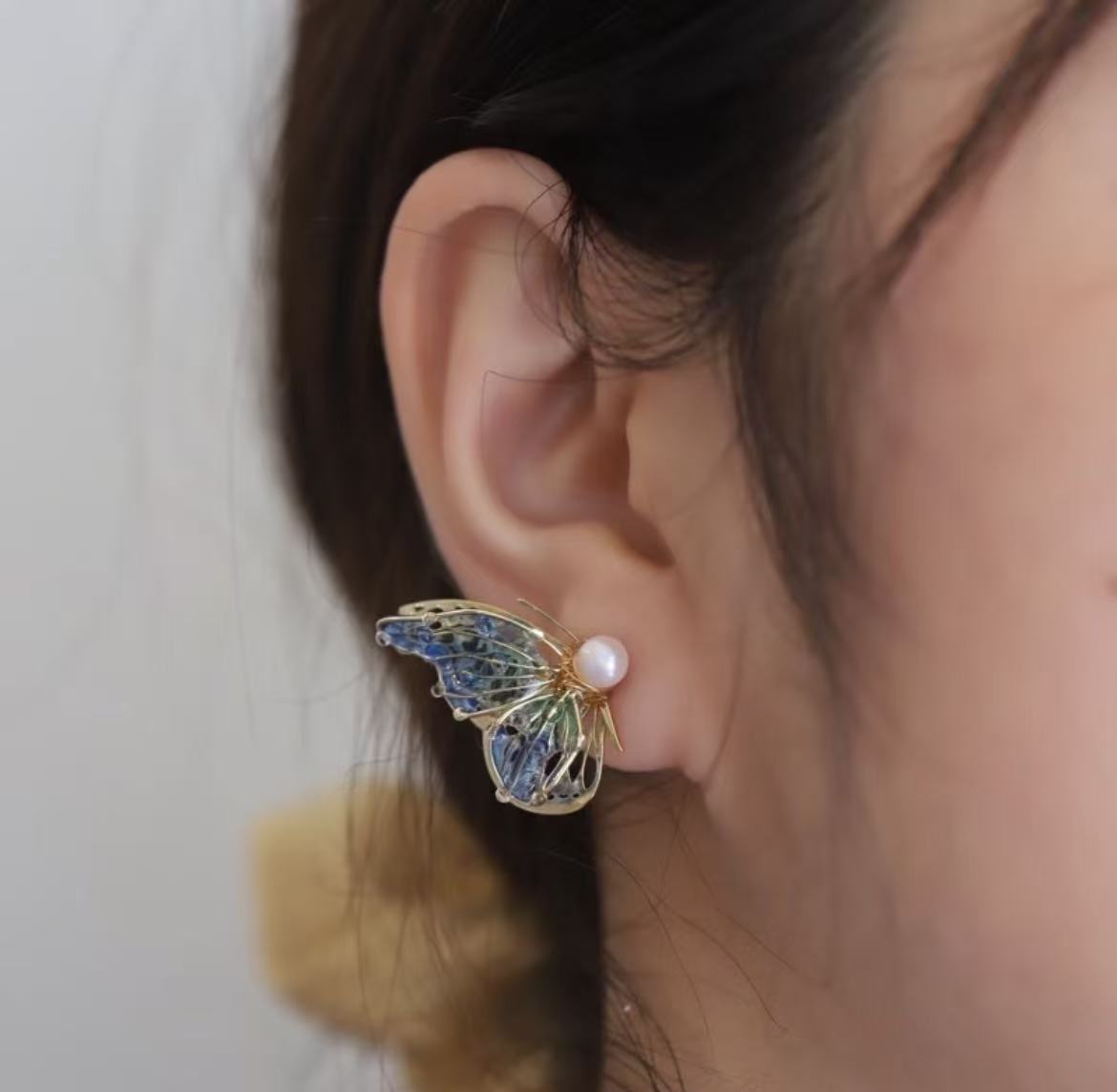 Original Handcrafted Epoxy Resin Earrings