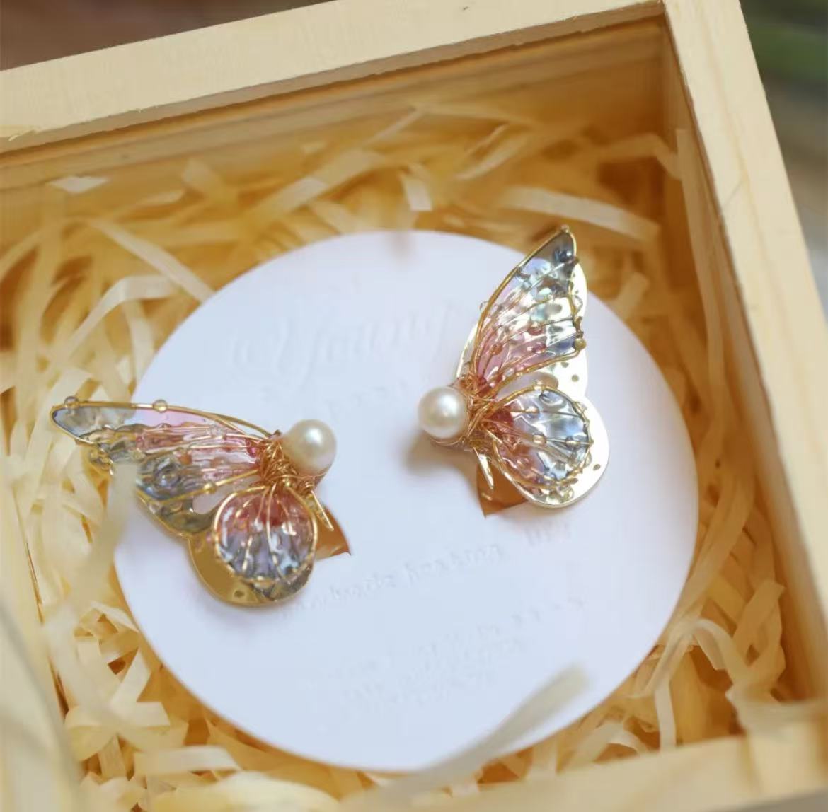 Original Handcrafted Epoxy Resin Earrings