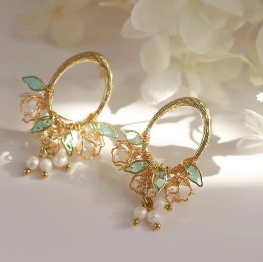 Linglan Drop Glue Women's Earrings