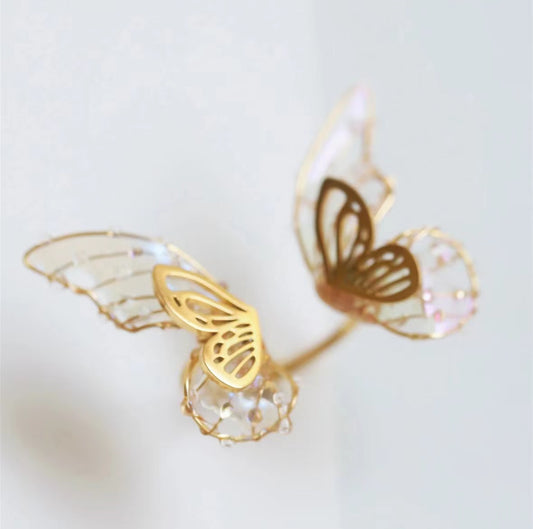 Butterfly Transformation Open Ring