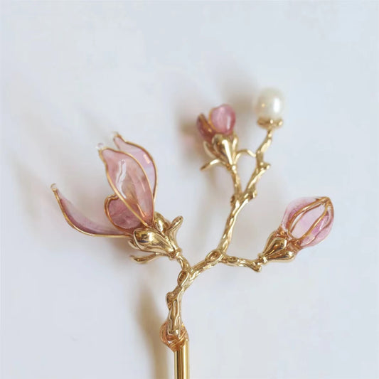 Peach Blossom Hairpin