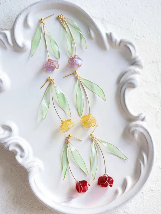 Tulip Women's Vacation Earrings