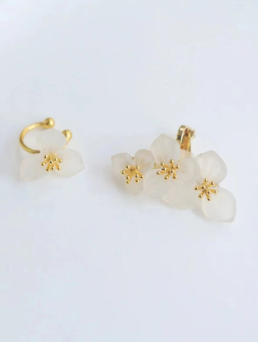 Hydrangea Women's Stud Earrings